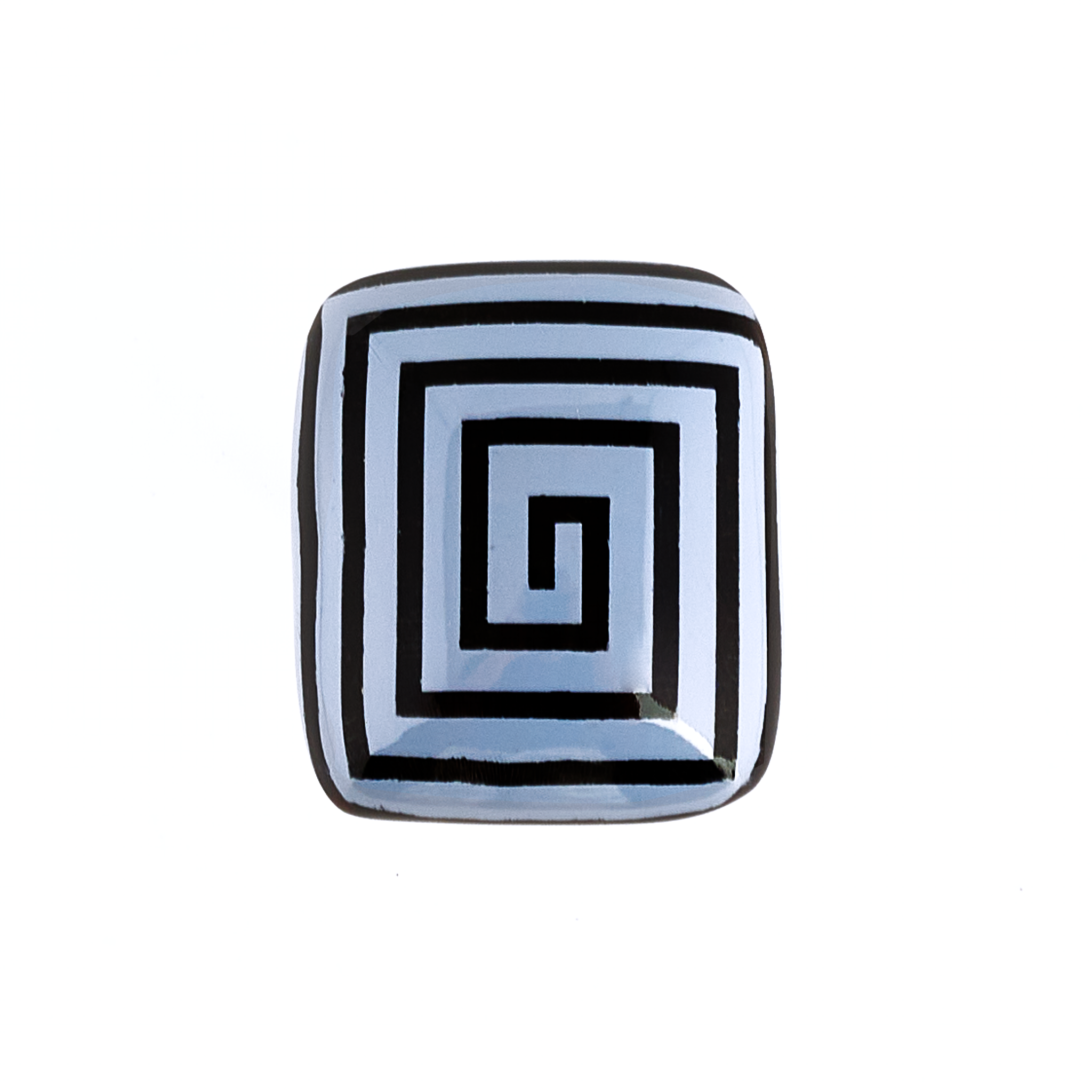 Horn & Lacquer Ring #14233 - HORN JEWELRY