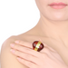 Wood & Lacquer Ring #13808 - HORN JEWELRY