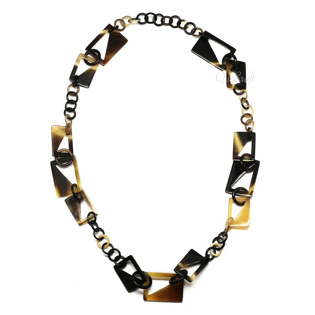 Horn Chain Necklace #4143 - HORN JEWELRY