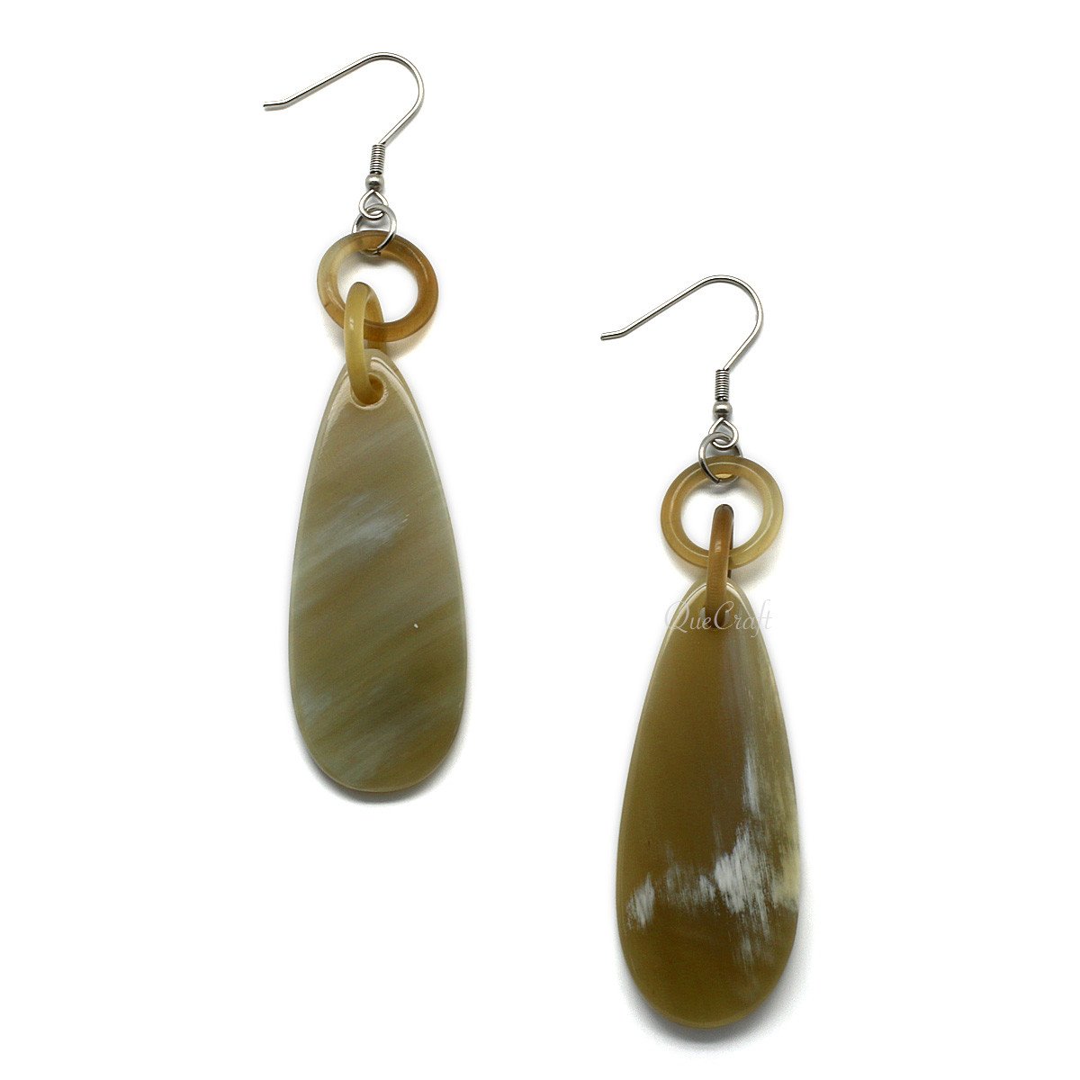 Horn Earrings #6122 - HORN JEWELRY