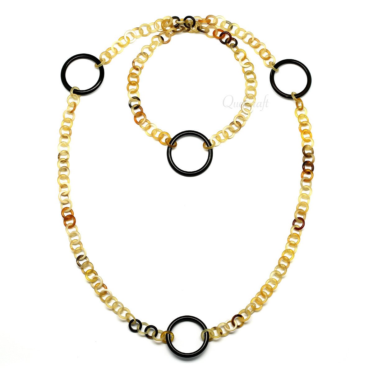 Horn Chain Necklace #9769 - HORN JEWELRY