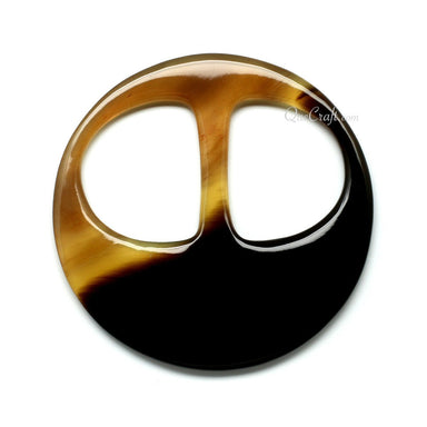 Horn Scarf Ring #11148 - HORN JEWELRY