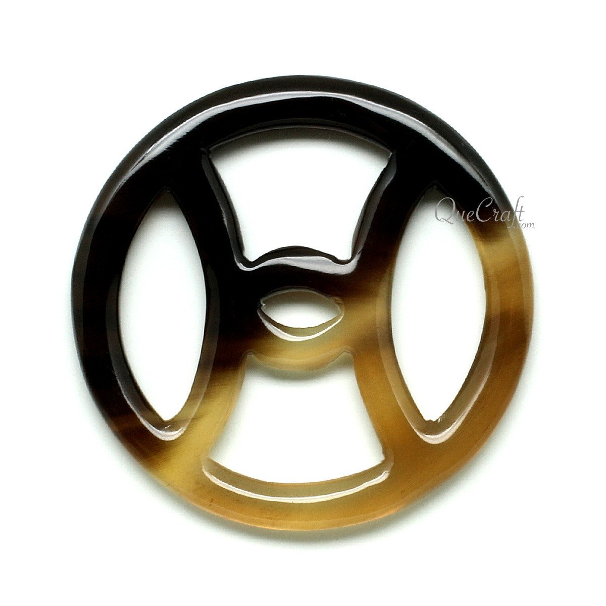 Horn Scarf Ring #11762 - HORN JEWELRY