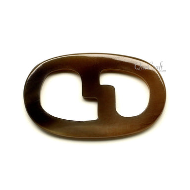 Horn Scarf Ring #12228 - HORN JEWELRY