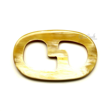 Horn Scarf Ring #12229 - HORN JEWELRY