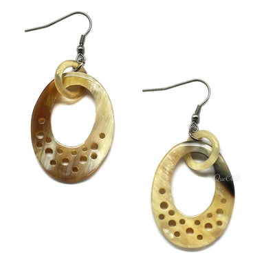 Horn Earrings #6118 - HORN JEWELRY