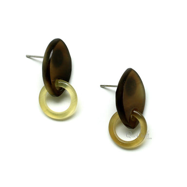 Horn Ear Studs #11834 - HORN JEWELRY