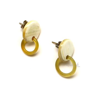 Horn Ear Studs #12385 - HORN JEWELRY
