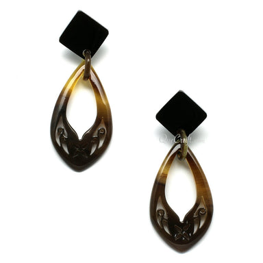 Horn Earrings #10142 - HORN JEWELRY