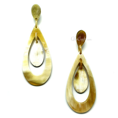 Horn Earrings #11399 - HORN JEWELRY
