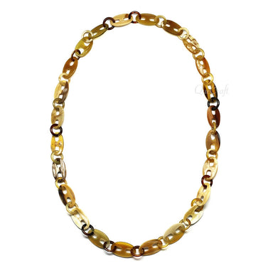 Horn Chain Necklace #6634 - HORN JEWELRY