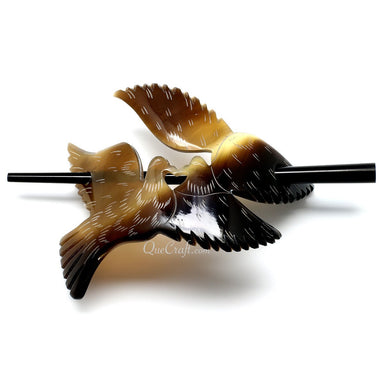 Horn Hair Barrette #10917 - HORN JEWELRY