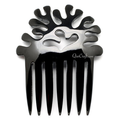 Horn Hair Comb #10671 - HORN JEWELRY
