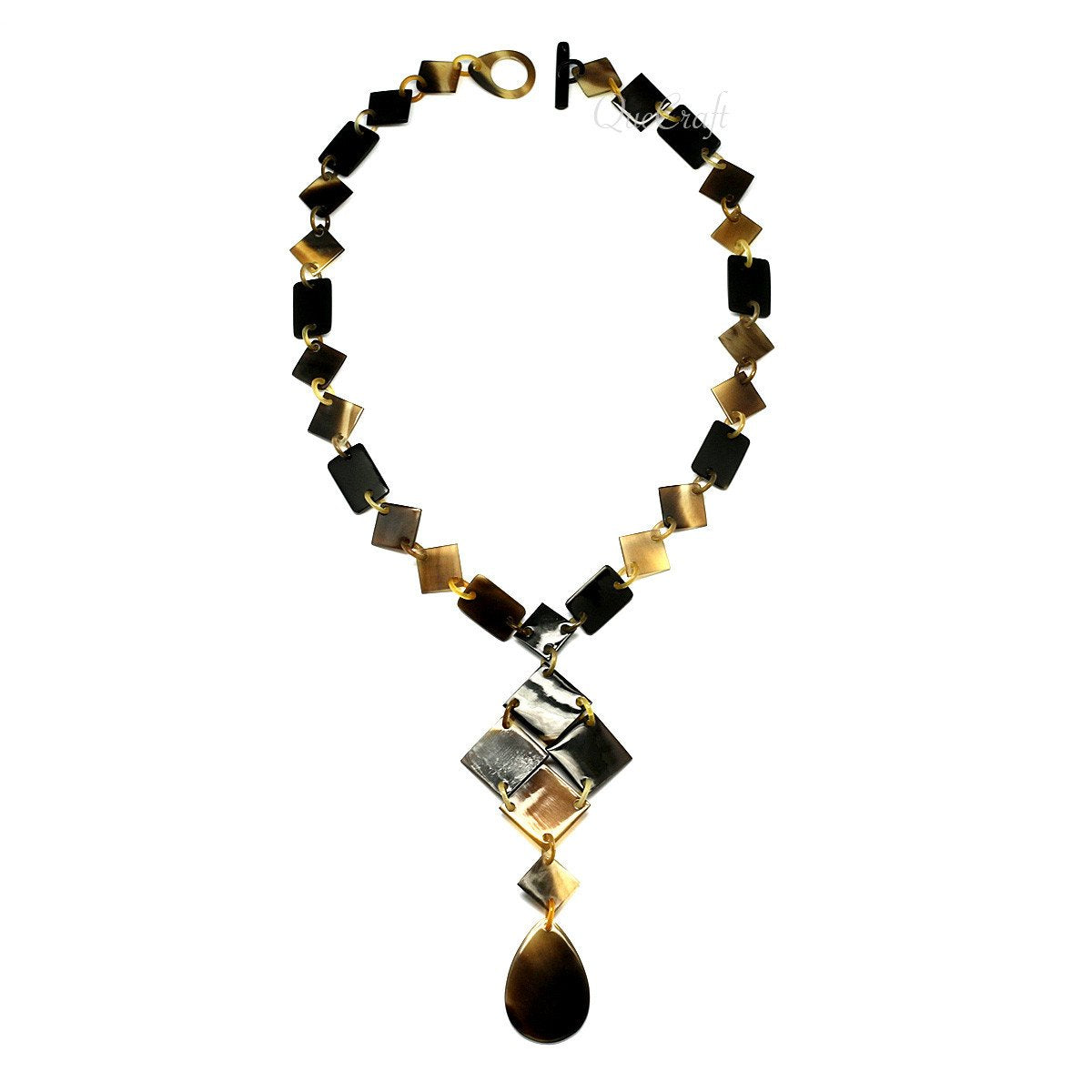 Horn Chain Necklace #9716 - HORN JEWELRY