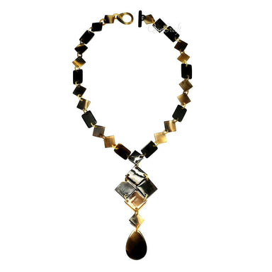 Horn Chain Necklace #9716 - HORN JEWELRY