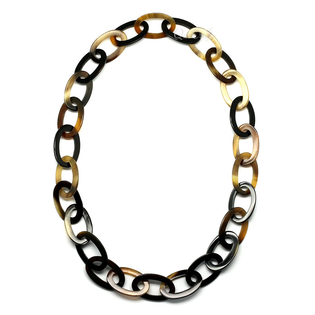 Horn Chain Necklace #9723 - HORN JEWELRY