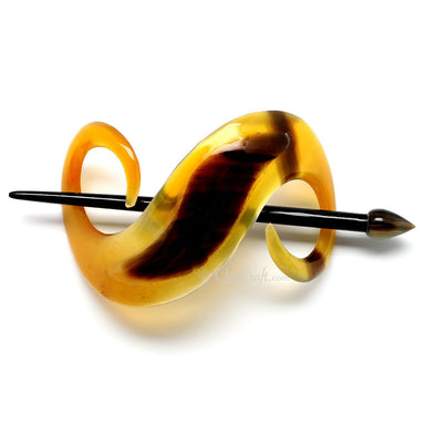 Horn Hair Barrette #10921 - HORN JEWELRY