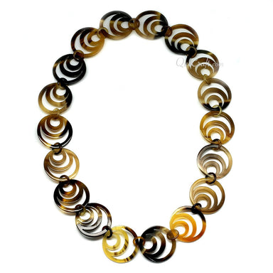 Horn Chain Necklace #10736 - HORN JEWELRY