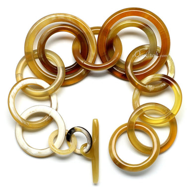 Horn Chain Bracelet #9957 - HORN JEWELRY