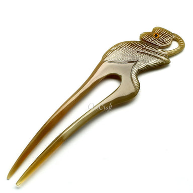 Horn Hair Pin #10513 - HORN JEWELRY