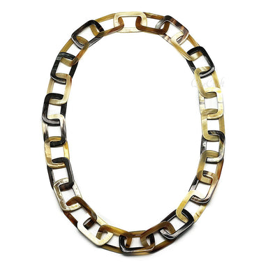 Horn Chain Necklace #4197 - HORN JEWELRY