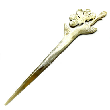 Horn Hair Stick #10512 - HORN JEWELRY