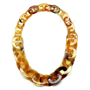 Horn Chain Necklace #11459 - HORN JEWELRY