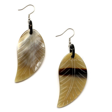 Horn Earrings #5548 - HORN JEWELRY