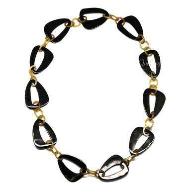 Horn Chain Necklace #4121 - HORN JEWELRY