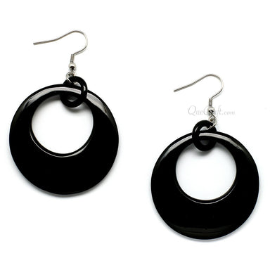 Horn Earrings #10028 - HORN JEWELRY