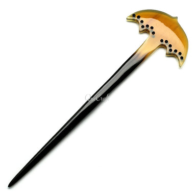 Horn Hair Stick #10528 - HORN JEWELRY