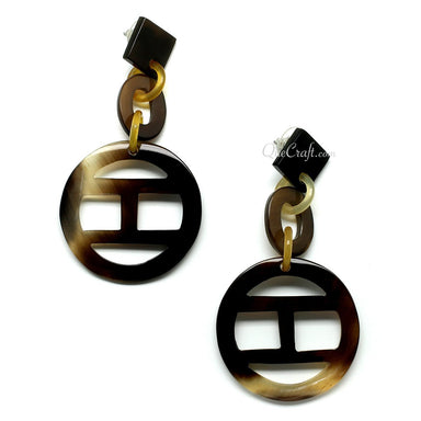 Horn Earrings #11423 - HORN JEWELRY