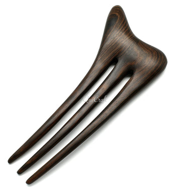 Ebony Hair Pin #10612 - HORN JEWELRY