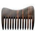Ebony Hair Comb #10696 - HORN JEWELRY