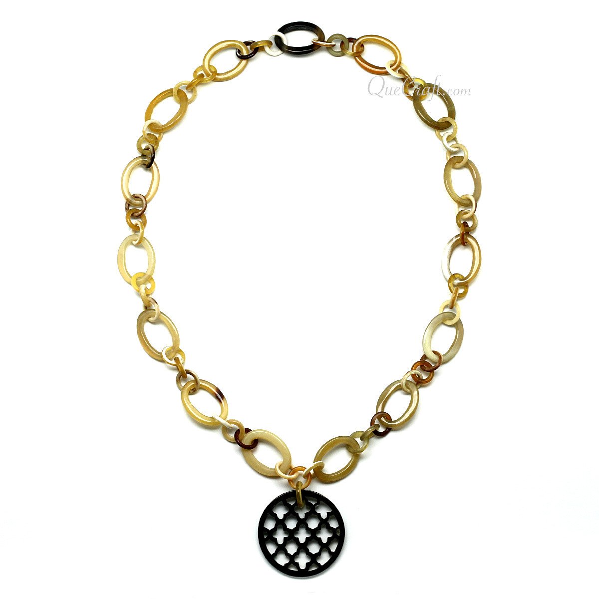 Horn Chain Necklace #11457 - HORN JEWELRY