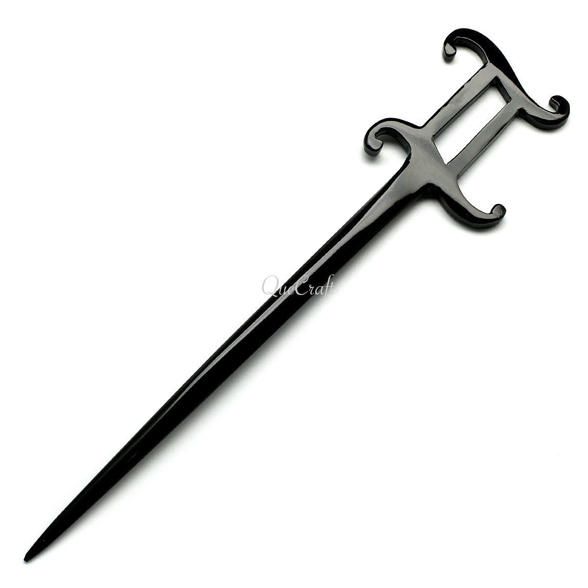 Horn Hair Stick #10552 - HORN JEWELRY