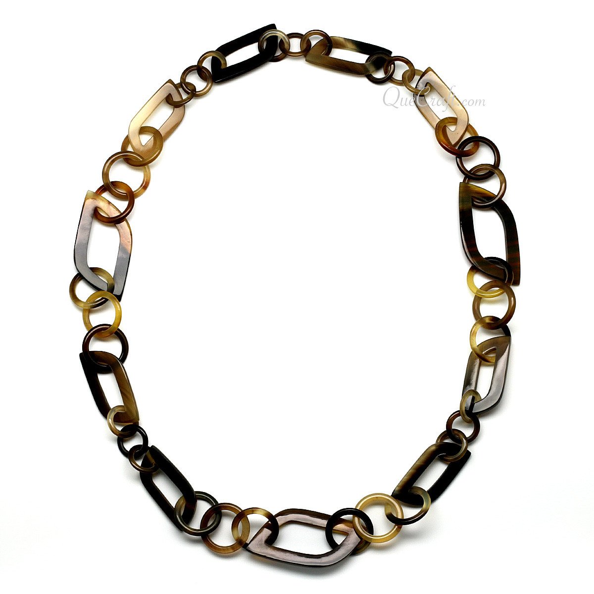 Horn Chain Necklace #10125 - HORN JEWELRY
