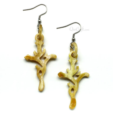 Horn Earrings #11626 - HORN JEWELRY