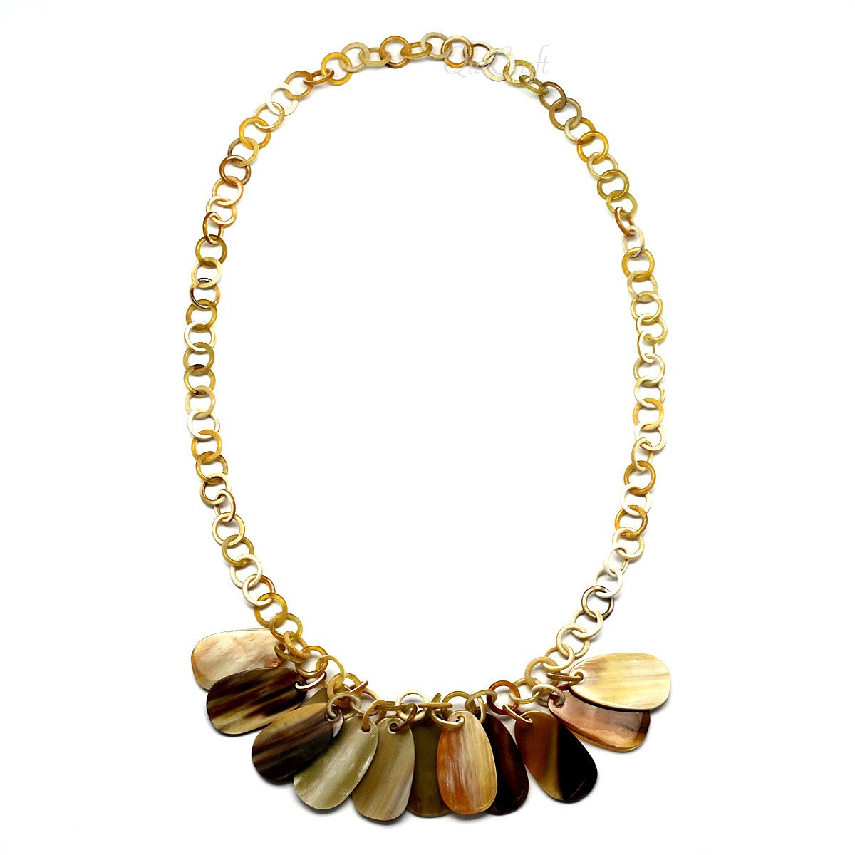 Horn Chain Necklace #9708 - HORN JEWELRY