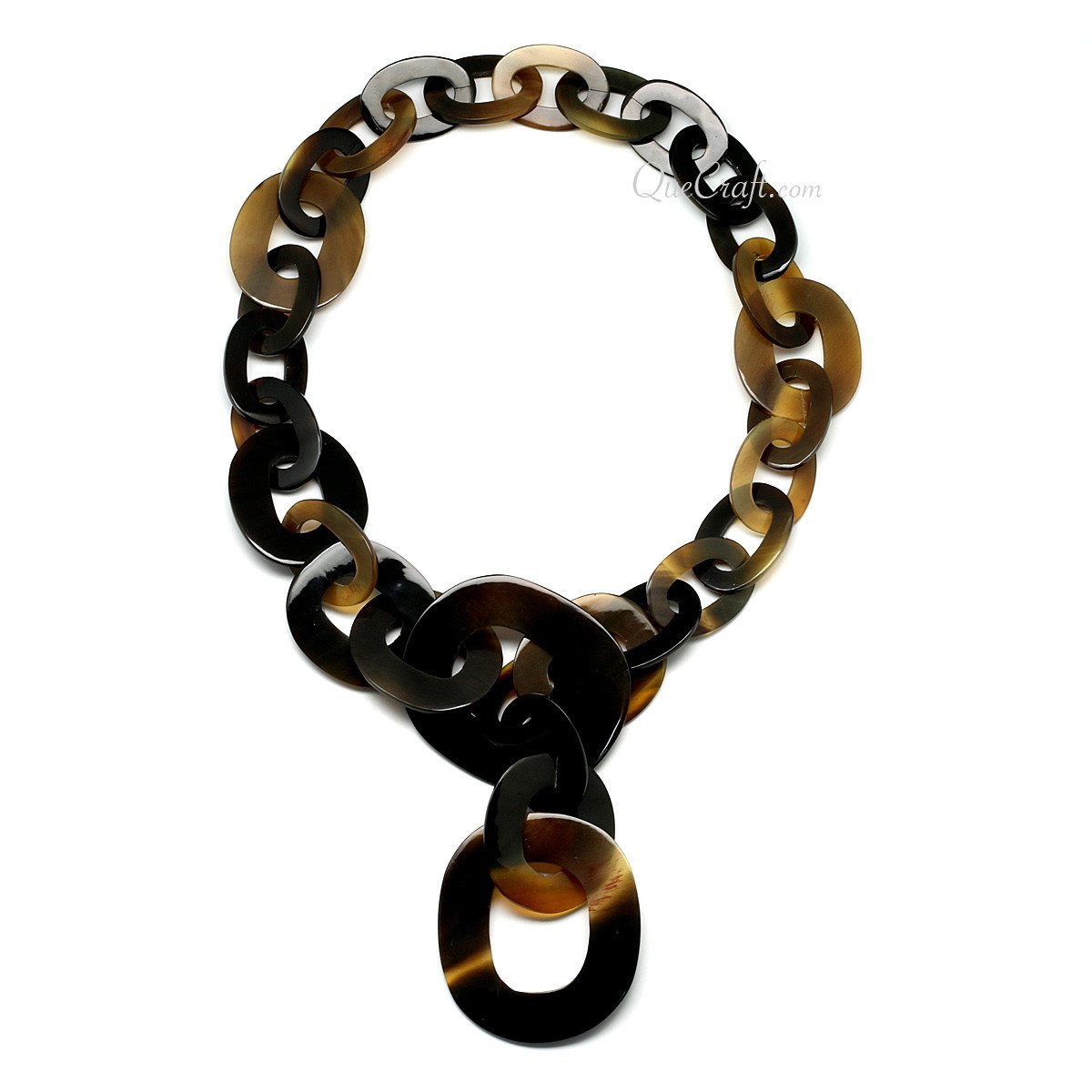 Horn Chain Necklace #11037 - HORN JEWELRY