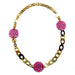 Horn & Lacquer Chain Necklace #11208 - HORN JEWELRY